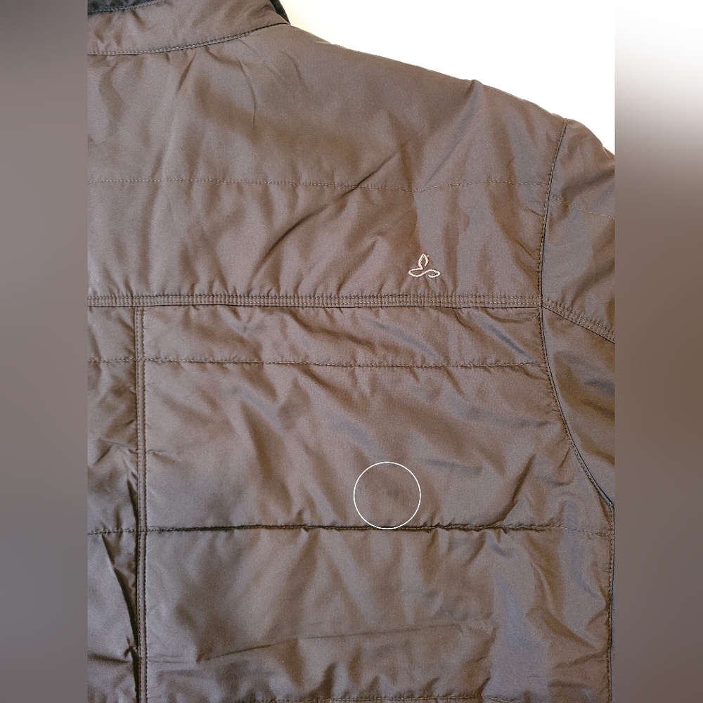 Prana Men's Quilted Jacket in Dark Brown - Picture 12 of 12
